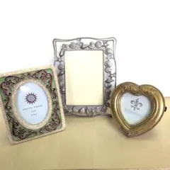 フォトフレーム3つセット