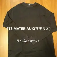 E.M. ブラック 長袖カットソー