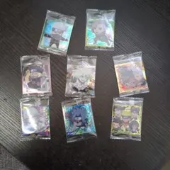NARUTOウエハースシールチャクラレア2枚とおまけ