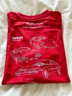 超激レア非売品】吉田秀樹 個展 Ferrari Tシャツ 画廊関係者入手 M 