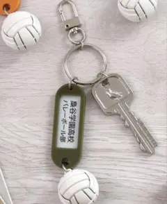ハイキュー!!　トレーディング高校名付き鍵チャームキーホルダー 梟谷