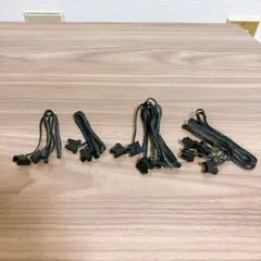 【現状品】オーディオ　コンポ　システムコントロール　ケーブル　ケンウッド？　4組