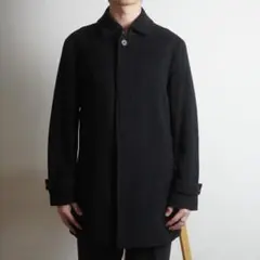 未使用品　ランバンコレクション　ハイネック　ロングコート　カシミヤ混　ブラウン sankyo shokai 内モンゴル産 カシミヤ 100％ ロングコート