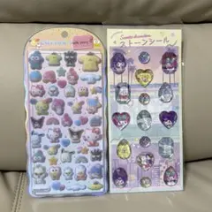 正規品　コットンパフィーシール ストーンシールサンリオ　キャラクターズ