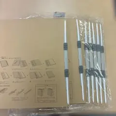 A4 フラットファイル 7枚セット、新品未使用2つ穴のサムネイル