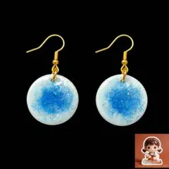No.1068-C 海☆クラゲ☆レジン☆ピアス・イヤリング - メルカリ