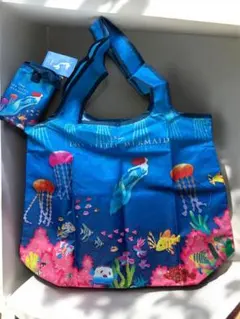 Disney ディズニーリトルマーメイド エコバッグ 収納ポーチ付き