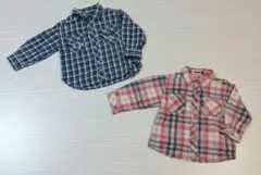 チェックシャツ 80cm セット (リオグループ含
