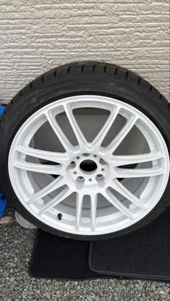 work emotion zr7 18inch 9J ホイール スタッドレス付のサムネイル