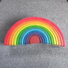 グリムス レインボー積み木