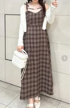 アソートチャーム付きキャミワンピース