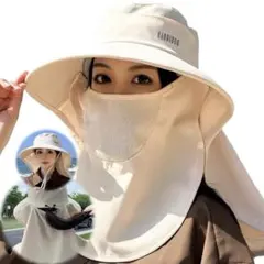 UVカット帽子 レディース 日除け帽子 日焼け防止12cm超つば広　UPF50+