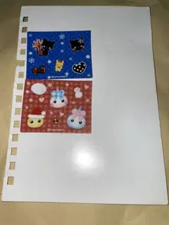 サン宝石　シールセット 猫と動物デザインA