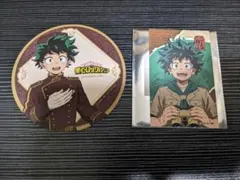 ヒロアカ 緑谷出久 イラストシート コースター ビジュアルカード コラボ まとめ