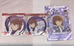 名探偵コナン　缶バッジ　映画/グローブスver.　灰原哀　3個セット