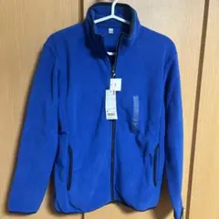 UNIQLO フリース　フルジップジャケット Mサイズ ブルー
