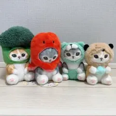 mofusand モフサンド ぬいぐるみ マスコット 4点セット