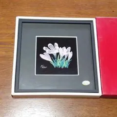 七宝焼絵画タペストリーブロック絵画インテリア壁掛けコレクション希少