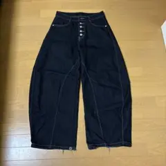 インディゴブルー リジットデニム Lサイズ