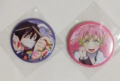 柱稽古編 関係者記念本 缶バッジ（伊黒小芭内・甘露寺蜜璃）