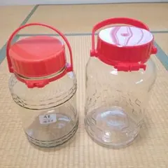 果実酒瓶/4L/5L/2個セット/保存容器/ガラス瓶/漬物のサムネイル