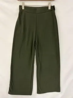 裏シャギーパンツ　カーキ