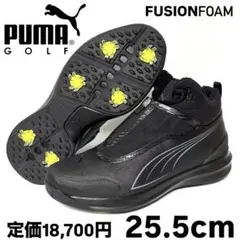 新品 プーマ ゴルフ ドライブーツ プーマブラック クールダークグレー 