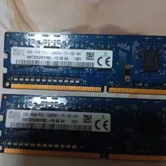 SK hynix 2GB メモリHMT325U6EFR8C-PB 2個　ジャンク