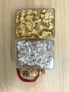 金箔 銀箔 純金箔小瓶 セット