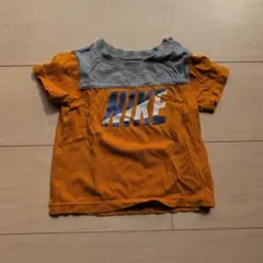 NIKE オレンジ グレー Tシャツ 80cm