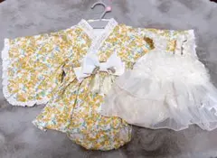 コトリ　袴ロンパース　70