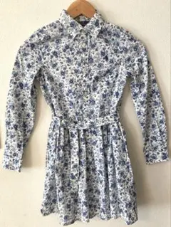 【美品】POLORALPHLAUREN フラワーワンピース 10 フォーマル