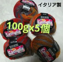 毛糸イタリア製 リッチモア ディフュ－ジョン カスティーリャ 100gx5個