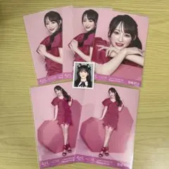 イコラブ 生写真 音嶋莉沙 キービジュアル衣装　フルコンプ IDフォト