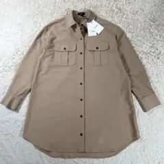 ミリタリー ブラウス