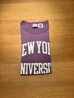 NEW YORK UNIVERSITY アメリカ製 Tシャツ L パープル
