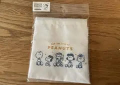 【新品・未使用】スヌーピー ピーナッツ ランチ巾着 お弁当袋 カミオジャパン