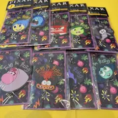 ピクサー　ハッピーくじ　J賞　ラバーチャーム インサイドヘッド　コンプリート