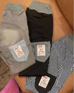 新作⭐︎ オフィシャルチーム　ブラックデニムサルエルパンツ