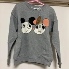 mini rodini トレーナー 128/134 オーガニックコットン 未使用のサムネイル