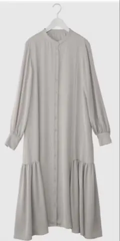 美品　プラステ　ワンピース　グレージュ