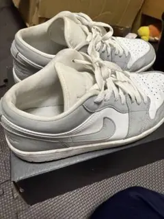 Nike Air Jordan 1 Low ホワイト/グレー