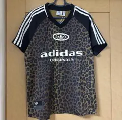 アディダス ゲームシャツ 日本未入荷 スリーストライプス Tシャツ レオパード