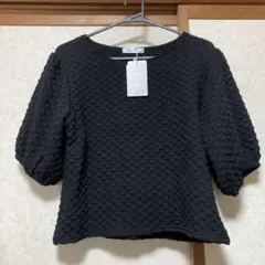 新品未使用 しまむら カットソー プルオーバー 5分袖