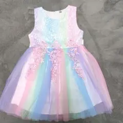 ドレス カラフル ピアノ発表会 120 130