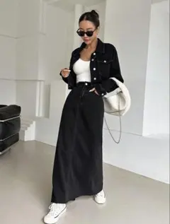 Dazy デニム ジャケットスカートセットアップ