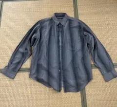【BEAMS】ビームス オンブレチェック長袖シャツ（Mサイズ）