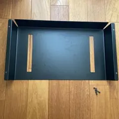 山崎実業(Yamazaki) テーブル下 収納ラック ブラックのサムネイル