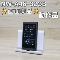 動作品☆画面美品☆WALKMAN NW-A46 32GB ブラック 本体 2026年最新】nw-a46の人気アイテム - メルカリ
