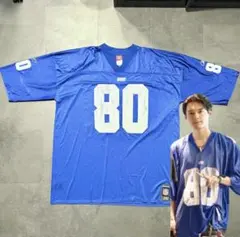 松村北斗 着用 Reebok NFL ジャイアンツ ゲームシャツ アメフト 古着